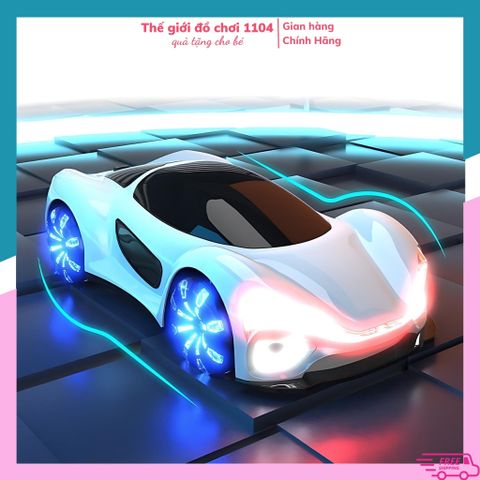 Xe Đua Điều Khiển Từ Xa RC Bánh Xe Mecanum - Drift 360° Có Phun Khói - Đồ Chơi Công Nghệ Cho Bé - Thế Giới Đồ Chơi 1104