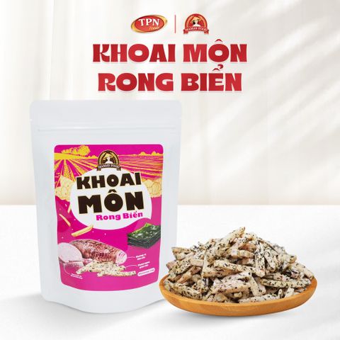 Snack Khoai Đặc Sản Mama's Food - Bộ 3 Túi Snack Khoai Tây Trứng Muối, Khoai Lang Trứng Muối, Khoai Môn Rong Biển - Giòn Tan, Đậm Đà, Tuyệt Ngon