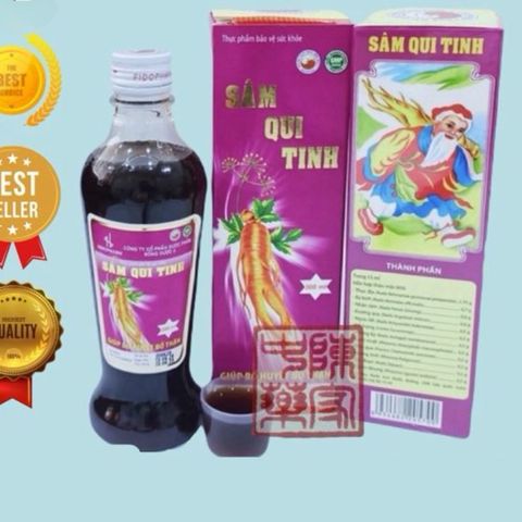 Sâm Quy Tinh Quận 5 - Thực Phẩm Chức Năng Bổ Thận, Bổ Huyết, Hỗ Trợ Sức Khỏe Tăng Cường Thể Lực 300ml