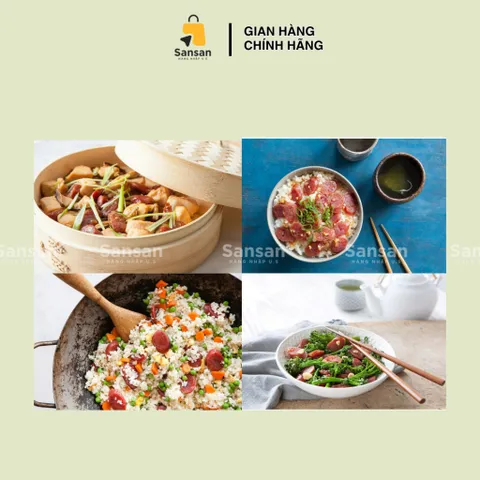 Lạp xưởng Kam Yen Jan Thượng Hạng Trung Quốc - Sausage 500g Chất Lượng Cao, Nguyên Liệu An Toàn Từ Mỹ