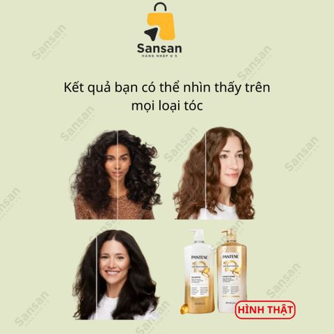 Dầu gội xả Pantene 10 Multi-Tasker 1.13L - Dưỡng ẩm và phục hồi hư tổn, bảo vệ tóc chắc khỏe từ chân đến ngọn, sản phẩm từ Mỹ