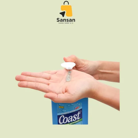 Sữa Tắm Gội 2-In-1 Coast Classic Cho Nam 946ml - Hương Thơm Cổ Điển, Làm Sạch Tóc và Da, Dưỡng Ẩm Lâu Dài, Tự Tin Cả Ngày