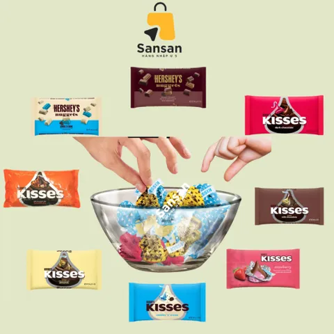 Socola Hershey's Kisses nhiều vị của Mỹ