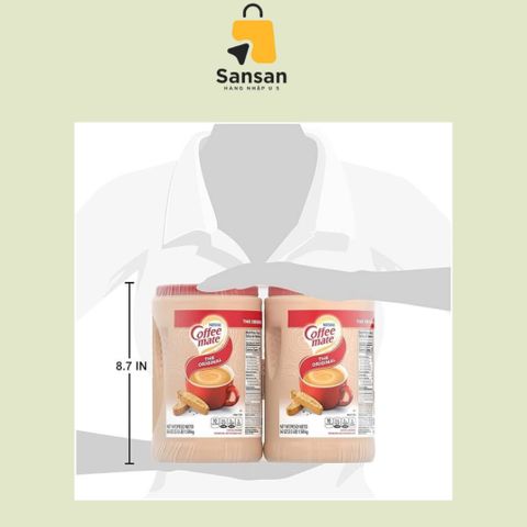 Bột pha cafe Nestle coffee mate 1.5kg của Mỹ