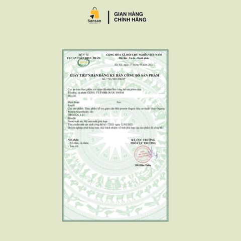 Bột Đạm Hữu Cơ Orgain Organic Protein Chocolate/Vani 1.2kg - Thực Phẩm Bổ Sung Dinh Dưỡng Chay, Giảm Cân, Tăng Cường Sức Khỏe