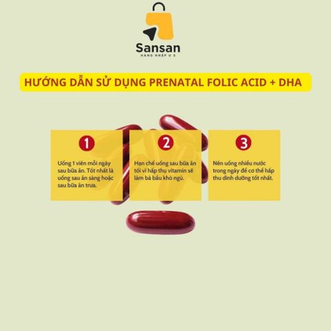Vitamin Tổng Hợp Cho Bà Bầu Nature Made Prenatal Folic Acid + DHA 150 Viên - Bổ Sung Dưỡng Chất Hỗ Trợ Mẹ Và Bé Khỏe Mạnh