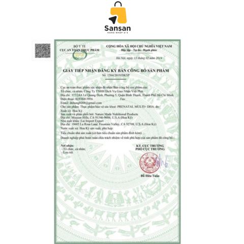 Vitamin Tổng Hợp Cho Bà Bầu Nature Made Prenatal Folic Acid + DHA 150 Viên - Bổ Sung Dưỡng Chất Hỗ Trợ Mẹ Và Bé Khỏe Mạnh