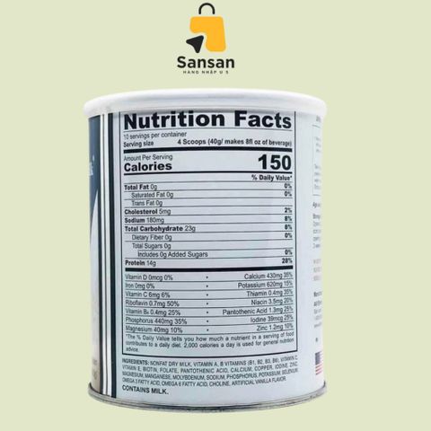 Sữa Tiểu Đường Entrust Mỹ Vị Vanila 400g - Dinh Dưỡng Tốt Cho Người Tiểu Đường, Ăn Kiêng, Hương Vị Ngon Miệng