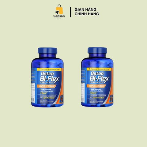 Osteo Bi-Flex Triple Strength Glucosamine 200 Viên - Bổ Sung Dinh Dưỡng Cho Sức Khỏe Xương Khớp, Hỗ Trợ Đau Nhức Và Thoái Hóa Khớp