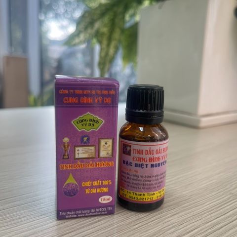 Tinh Dầu Oải Hương Nguyên Chất Cung Đình Vỹ Dạ - Lavender Oil Giúp Thư Giãn, Làm Đẹp, Xông Thơm Phòng, Spa, Giấc Ngủ Ngon