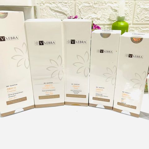 Bộ Combo Mỹ Phẩm Skincare 5 Bước Organic Vxebra - Chăm Sóc Da An Toàn, Hiệu Quả Từ Thiên Nhiên