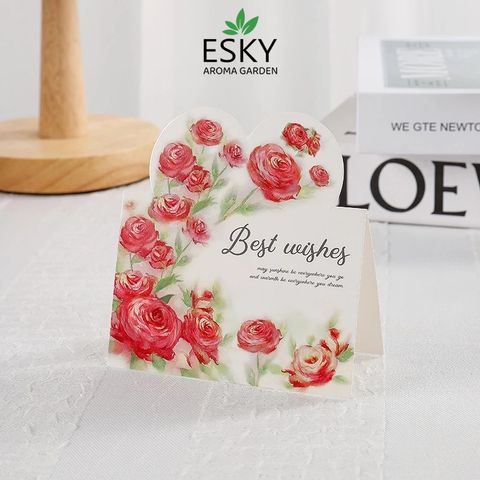 Thiệp Hoa ESKY Aroma Garden - Thiệp Chúc Mừng Cảm Ơn Trang Trí Sang Trọng - Quà Tặng Sinh Nhật, Lễ Tết, Kỷ Niệm