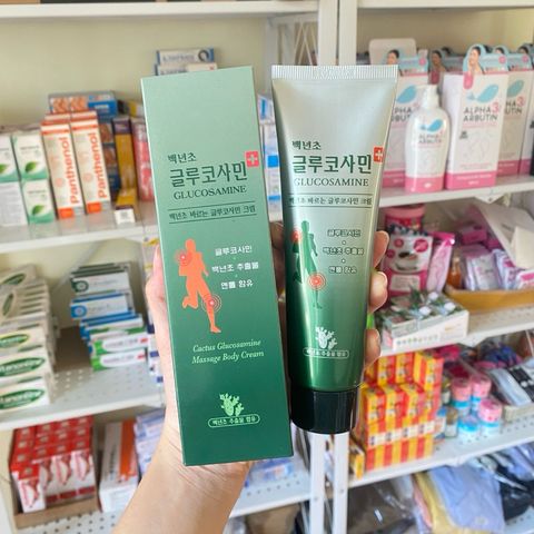 Dầu Lạnh Glucosamine Hàn Quốc 150ml - Xoa Bóp Giảm Đau Khớp Cổ Vai Gáy, Hỗ Trợ Thể Thao và Tư Thế Ngồi Chính Hãng