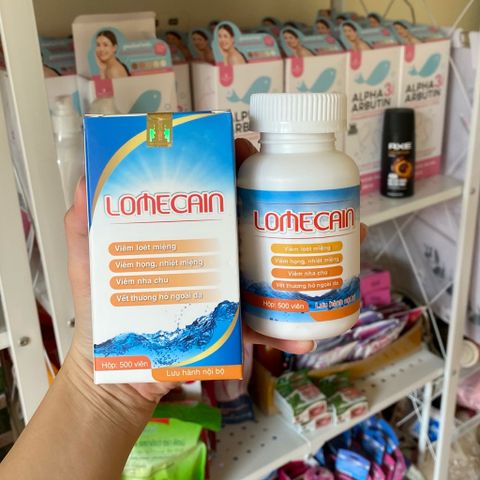 Lomecain Nhiệt Bạch Mai 500v - Thuốc Hạ Sốt Nhiệt Miệng An Toàn Cho Trẻ Em và Người Lớn