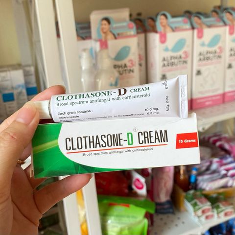 Kem Bôi Nấm Móng Tay Chân Clothasone-D Thái Lan - Giải Pháp Chăm Sóc Da , Hỗ Trợ  Nấm Móng