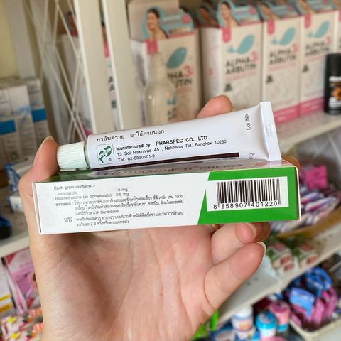 Kem Bôi Nấm Móng Tay Chân Clothasone-D Thái Lan - Giải Pháp Chăm Sóc Da , Hỗ Trợ  Nấm Móng