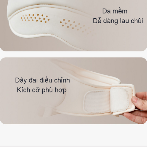 Mũ Massage Đầu và Mắt HD-01 - Công Nghệ Massage 3D Tích Hợp Chườm Ấm, Giảm Đau, Thư Giãn Hiệu Quả