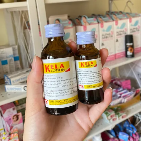 Kela Lotion Thái Lan 30ml/60ml - Dưỡng Da Chống Viêm Lỗ Chân Lông, Phục Hồi Da Bị Sần Sùi, Sản Phẩm Chăm Sóc Da Mặt