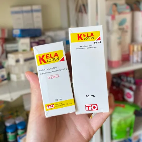 Kela Lotion Thái Lan 30ml/60ml - Dưỡng Da Chống Viêm Lỗ Chân Lông, Phục Hồi Da Bị Sần Sùi, Sản Phẩm Chăm Sóc Da Mặt