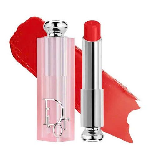 Son Dưỡng Môi Dior Addict Lip Glow Balm 031 Strawberry Màu Đỏ Dâu - Dưỡng Ẩm, Lấp Lánh, Cao Cấp Chính Hãng Từ Pháp