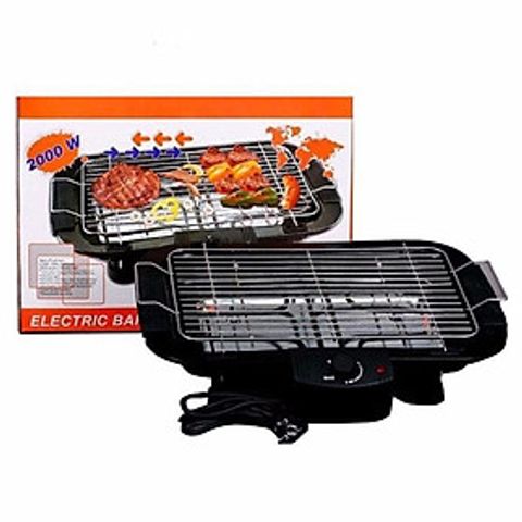 Bếp Nướng Không Khói Electric Barbecue Grill NO.4505 - Thiết Kế Hiện Đại, 5 Mức Điều Chỉnh, Dễ Dàng Vệ Sinh, Thích Hợp Nấu Ăn Tại Nhà
