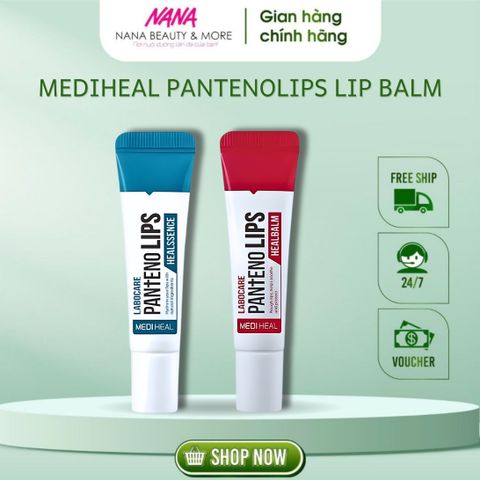 Son Dưỡng Môi Mediheal Labocare Pantenolips 10ml - Giải Pháp Chăm Sóc Môi Khô, Hồng Hào, Tươi Tắn Từ Hàn Quốc