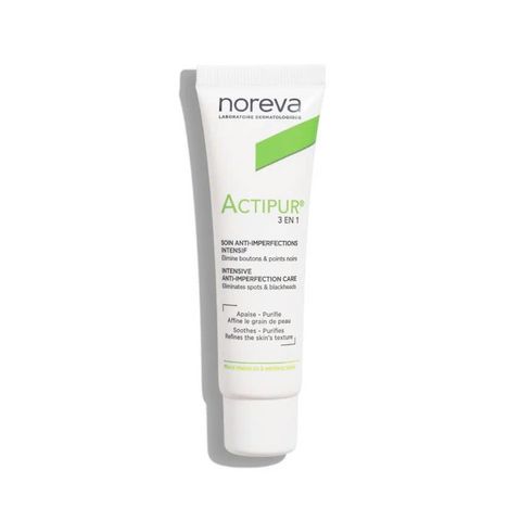 Noreva ACTIPUR 3-in-1 Kem Trị Mụn Cho Da Nhạy Cảm - Giải Quyết Mụn Nhanh Chóng, Làm Dịu và Ngăn Ngừa Tái Phát