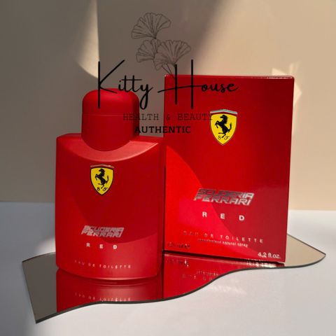 Nước hoa nam Ferrari Red Eau De Toilette 125ml - Hương Citrus Tươi Mát, Thích Hợp Cho Mọi Dịp, Đậm Chất Nam Tính