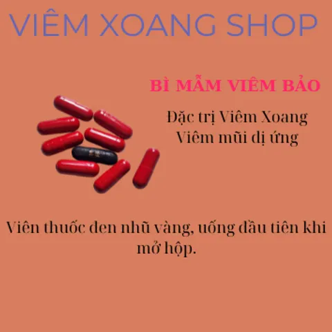 BI MẪM VIÊM BẢO VIÊM XOANG VIÊM MŨI DỊ ỨNG