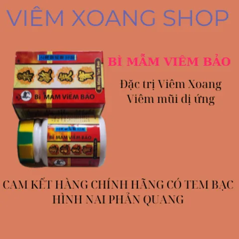 BI MẪM VIÊM BẢO VIÊM XOANG VIÊM MŨI DỊ ỨNG