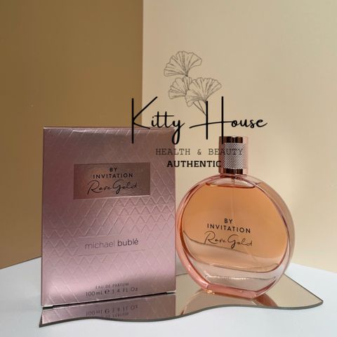 Nước hoa nữ Michael Buble By Invitation Rose Gold Eau de Parfum chai 100ml