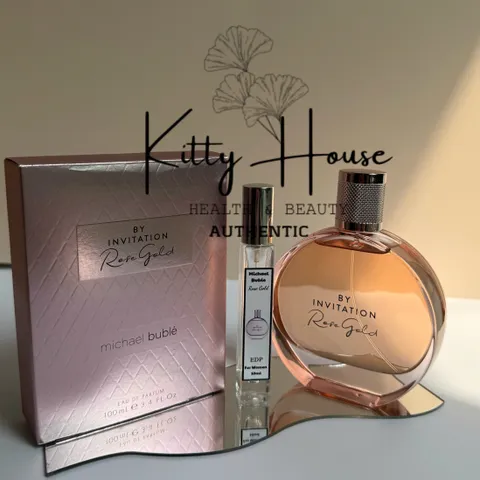 Nước Hoa Nữ Michael Buble By Invitation Rose Gold Eau de Parfum 10ml - Hương Thơm Sang Trọng, Quyến Rũ Cho Buổi Tối Lãng Mạn
