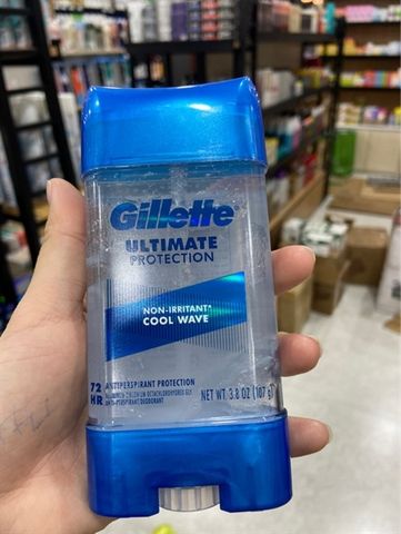 Lăn Khử Mùi Gillette Ultimate Protection Cool Wave 107g – Hàng Nhập Mỹ