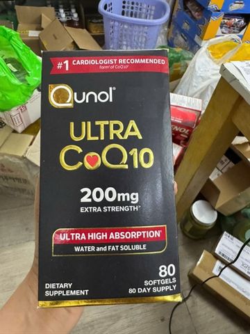 Viên Uống Bổ Tim Mạch Qunol Ultra CoQ10 3X Better Absorption 100mg 80 Viên – Hỗ Trợ Sức Khỏe Tim