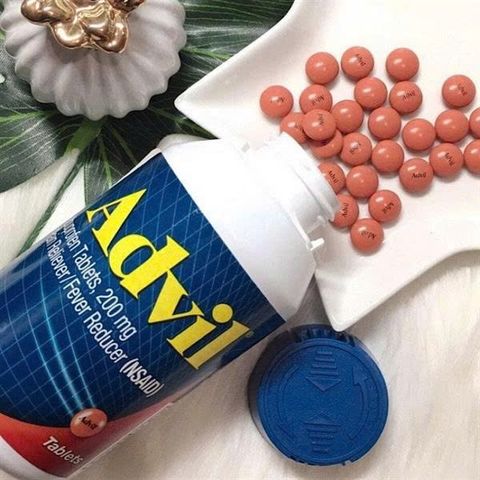 Viên Uống Giảm Đau Hạ Sốt Advil 200mg – Hộp 300 Viên
