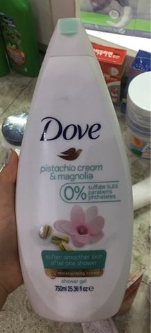 Sữa Tắm Dove Pistachio Cream & Magnolia 750ml - Dưỡng Da Mịn Màng với Hương Hoa Nhẹ Dịu, Sản Phẩm Chăm Sóc Da Chất Lượng cao