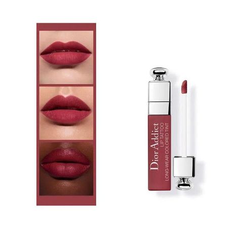 Son Dior Addict Lip Tattoo 771 - Son Môi Dưỡng Ẩm Màu Đỏ Berry Bền Màu, Đặc Biệt Cho Phái Đẹp