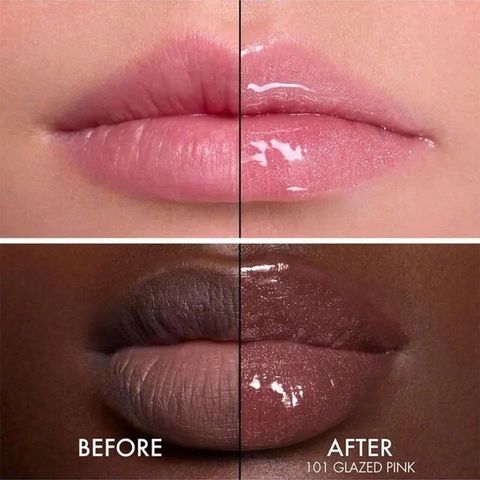 Son Dưỡng Dior Addict Lip Glow Butter 101 Glazed Pink - Son Dưỡng Môi Màu Hồng Nude Tự Nhiên, Đem Lại Vẻ Đẹp Sống Động, Phù Hợp Mọi Dịp