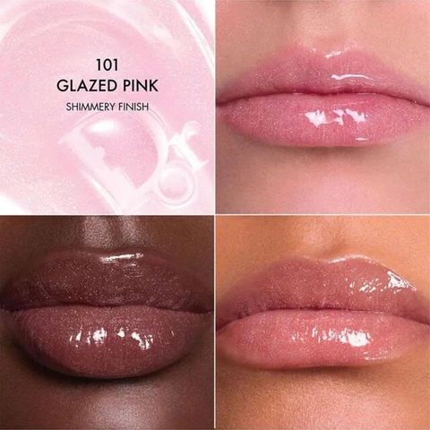 Son Dưỡng Dior Addict Lip Glow Butter 101 Glazed Pink - Son Dưỡng Môi Màu Hồng Nude Tự Nhiên, Đem Lại Vẻ Đẹp Sống Động, Phù Hợp Mọi Dịp