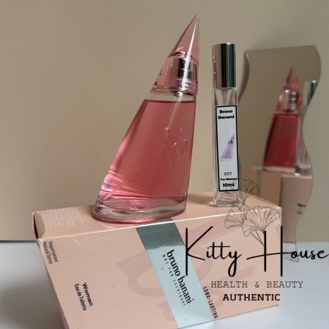 Nước Hoa Nữ Bruno Banani Woman Eau De Toilette 10ml - Hương Hoa Cỏ Quyến Rũ, Ngọt Ngào, Tươi Mát Cho Mỗi Dịp