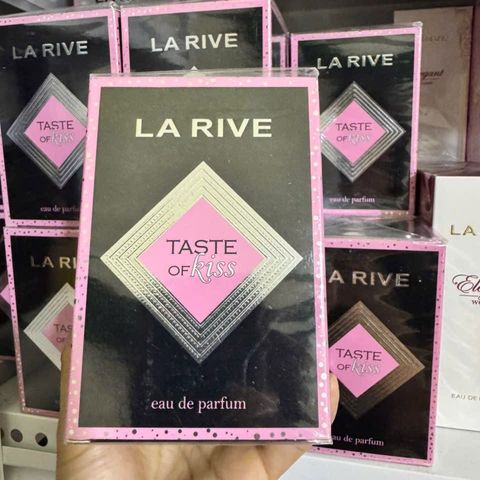 Nước Hoa Taste Of Kiss LA RIVE 100ml - Dupe La Nuit Trésor Lancôme Thơm Ngọt Ngào, Hương Hoa Hồng Đen và Vani Quyến Rũ