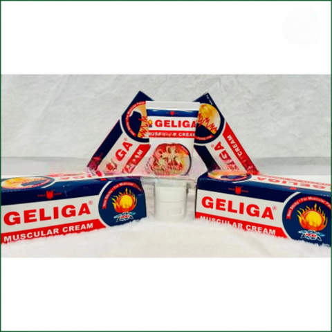 Kem xoa bóp GELIGA 60gr - Giảm đau nhức cơ, xương khớp hiệu quả - Chống côn trùng cắn, hàng chính hãng Thái Lan