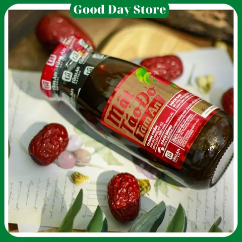 Mật táo đỏ Tâm An bổ máu,thải độc gan,an thần ngủ ngon Chai 250ml