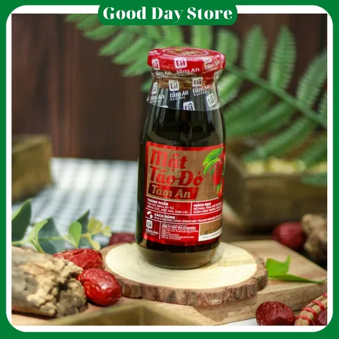 Mật táo đỏ Tâm An bổ máu,thải độc gan,an thần ngủ ngon Chai 250ml
