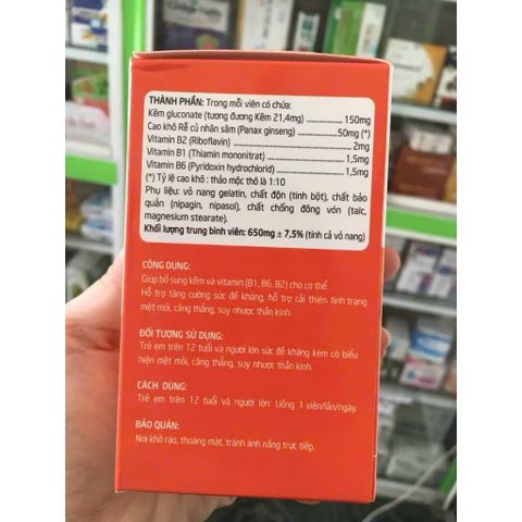 kẽm DSD hộp 30 viên (hàng date mới) 380698