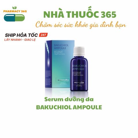 Serum Dưỡng Da Experalta Platinum BAKUCHIOL AMPOULE 30ml - Chống Lão Hóa, Giảm Nếp Nhăn, Dưỡng Ẩm Sâu, Chính Hãng Nga