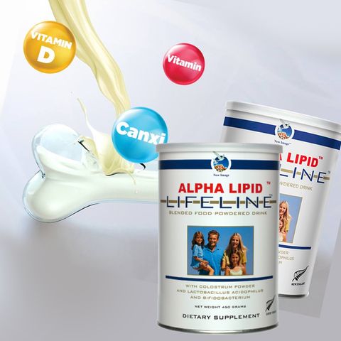 Sữa Non Alpha Lipid Lifeline 450g Nhập Khẩu Chính Hãng New Zealand - Tăng Cường Miễn Dịch và Sức Khỏe Cho Trẻ Em và Người Lớn