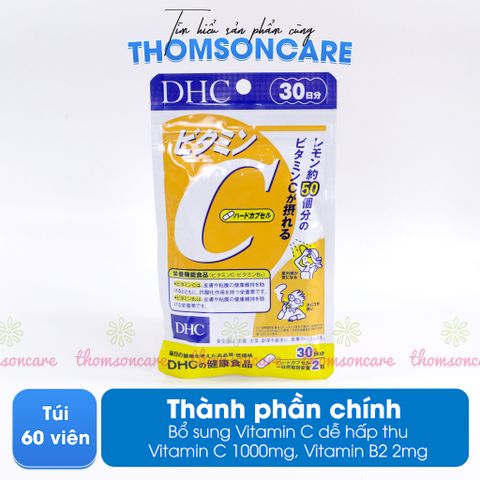 Combo trắng da Lcystine, DHC Vitamin C giúp đẹp da, giảm rụng tóc - Coenzym Q10, l crystine L cistin