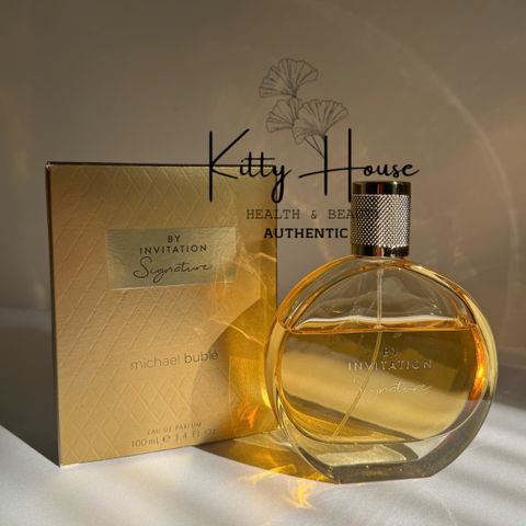 Nước Hoa Nữ Michael Buble By Invitation Signature Eau de Parfum 100ml - Hương Hoa, Trái Cây và Gỗ Ấm Áp, Quà Tặng Ý Nghĩa