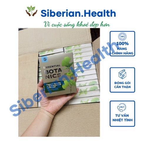 Thực phẩm bổ não Essential Botanics Ginkgo & Baikal Skullcap - Tăng cường trí nhớ - 30 viên, Hỗ trợ cải thiện tuần hoàn não